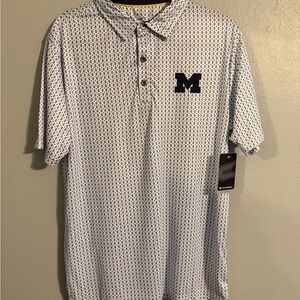 Colosseum Michigan Polo Shirt